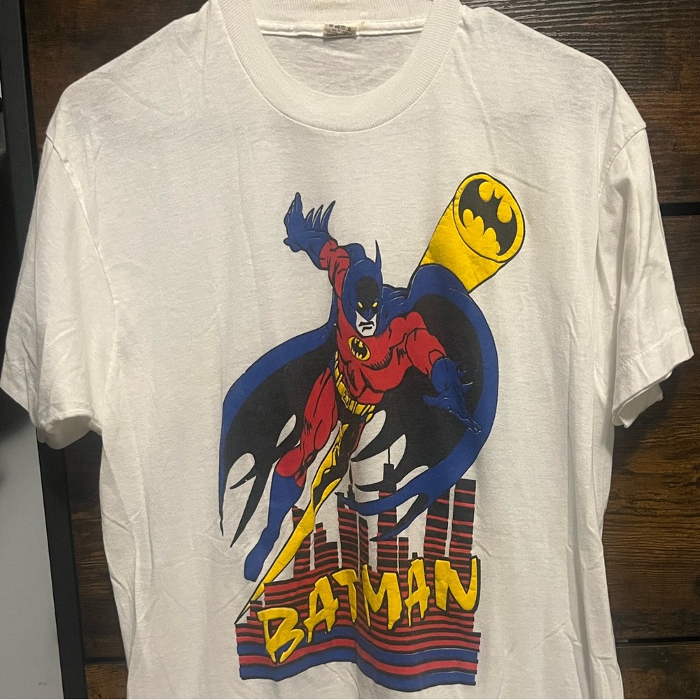 Vintage 1990s Screen Stars Batman T-Shirt - Size XL